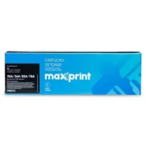 Cartucho Toner Preto Compatível C/ Hp Cb435A, Cb436A, Ce285A, Ce278A UN. - Maxprint