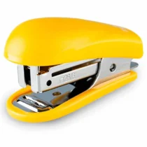 Grampeador Mini  Mx-G15 Plástico Amarelo UN. - Maxprint