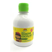 Tinta Guache Branca C/ 250 ml - Piratininga