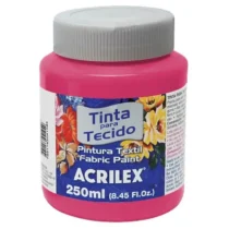 Tinta P/ Tecido Pink 250 ml - Acrilex