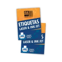 Etiqueta Adesiva P/ Inkjet E Laser C/ 14 Etiquetas Por Folha C/ 25 Fls.  - Clamar