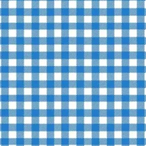 TNT Estampado Xadrez Azul E Branco 1 m X 1.40 m  - Mewi