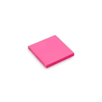 Bloco Adesivo Neon Rosa 76 mm X 76 mm - Maxprint