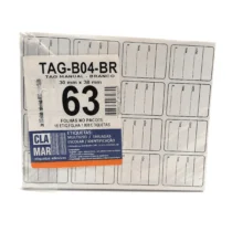 Etiqueta Tag 30 mm X 38 mm C/ 1008 UN. - Clamar