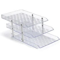 Caixa P/ Correspondência Tripla Móvel Cristal 37 cm X 25,5 cm X 10,6 cm UN. - Maxcril