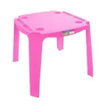 Mesa Infantil Rosa 50,5 cm X 46,5 cm X 50,5 cm  - Paramount