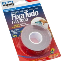 Fita Dupla Face Fixa Tudo 1 Kg 25 mm X 2 M UN. - Tekbond