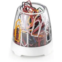 Porta Clips Branco 6,1 cm X 5,9 cm UN. - Waleu