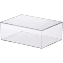 Caixa Organizadora Elegance Cristal C/ Tampa 22,5 cm X 16,5 cm X 8,5 cm UN. - Paramount