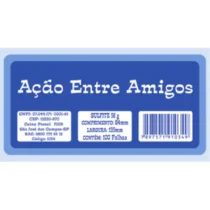 AÇÃO ENTRE AMIGOS 155 MM X 84 MM C/ 100 FLS. - TILIBRA