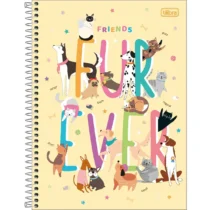 Caderno Hug Me 10 Mat. 160 Folhas - Tilibra