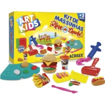Kit De Massinha Hora Do Lanche 200 G - Acrilex