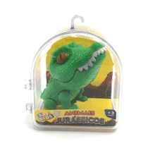 Animais Jurássicos Jacaré Verde Claro  - Acrilex