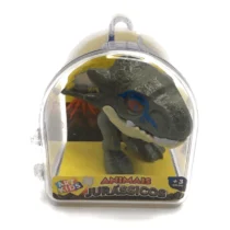 Animais Jurássicos Dinossauro Cinza  - Acrilex