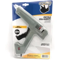 Pistola De Cola Quente Profissional Cinza - Rendicolla