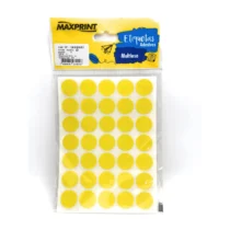 Etiqueta Multiuso Amarelo Tp-19 19 mm C/ 210 UN. - Maxprint
