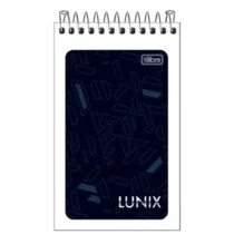 CADERNETA LUNIX PRETA 60 FLS. - TILIBRA