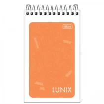 CADERNETA LUNIX LARANJA 60 FLS. - TILIBRA