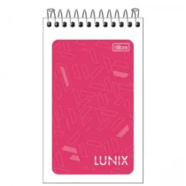 Caderneta Lunix Rosa 60 Fls. - Tilibra