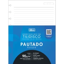 Folhas P/ Caderno Tilidisco Branca C/ 80 Fls. - Tilibra
