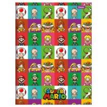 Caderno Brochura 80 Fls Super Mario Personagens - Foroni