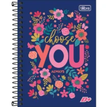 Caderno Espiral Peq. D+ Choose You Always 200 Fls. - Tilibra