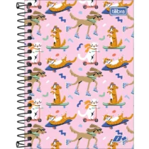 Caderno Espiral Peq. D+ Pets 200 Fls. - Tilibra