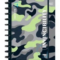 Caderno Espiral Tilidisco Hide 10 Mat. 160 Fls. - Tilibra