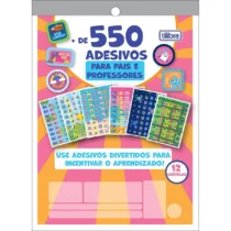 Cartela De Adesivos P/ Pais E Professores C/ 550 UN. - Tilibra
