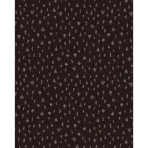 Papel De Presente Criativo Preto C/ Flores  - Tilibra