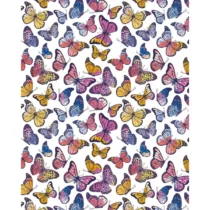 Papel De Presente Criativo Borboletas  - Tilibra