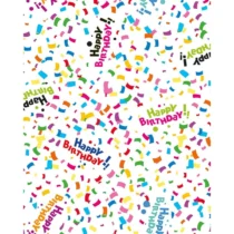 Papel De Presente Criativo Happy Birthday  - Tilibra