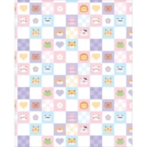 Papel De Presente Infantil Tom Pastel Animais  - Tilibra