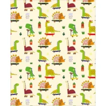 Papel De Presente Infantil Dinossauro - Tilibra