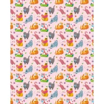 Papel De Presente Teen Cachorros   - Tilibra