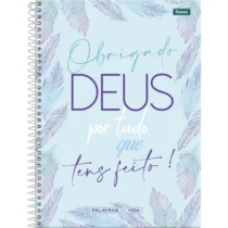 Caderno Palavras Da Vida 80 Folhas - Foroni