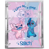 Fichário Stitch 223 mm X 275 mm X 40 mm C/ 10 Div. E 192 Fls.  - Dac