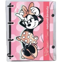 Fichário Minnie Mouse 223 mm X 275 mm X 40 mm C/ 10 Div. E 192 Fls.  - Dac