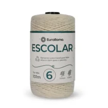 Barbante Branco Cru 101 m UN. - Euroroma