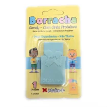 Borracha C/ Capa Candy Azul UN. - Make+