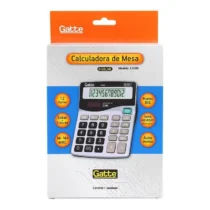 Calculadora De Mesa M. 3388B Solar C/ 12 Díg. UN. - Gatte
