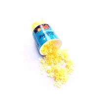Pote De Lantejoula Estrelinha Amarelo 2 G UN. - Make+