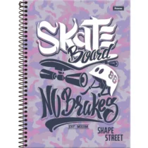 Caderno Shape Street 10 Mat. 160 Folhas - Foroni