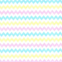 Folha Eva Estampado Chevron Baby 40 cm X 60 cm  - Make+