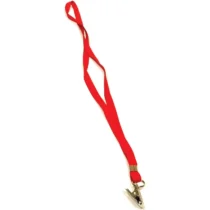 Cordão P/ Crachá Vermelho UN. - Mares