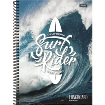 Caderno Longboard 10 Mat. 160 Folhas - Foroni