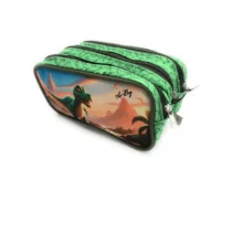 Estojo Dinossauro C/ 3 Div. UN. - Ac Bag
