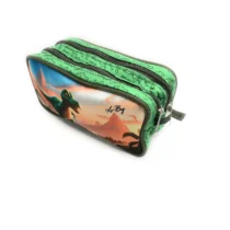 Estojo Dinossauro C/ 2 Div. UN. - Ac Bag