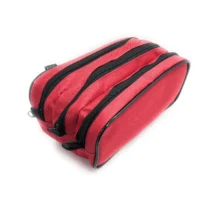 Estojo Vermelho E Preto C/ 3 Div. UN. - Ac Bag