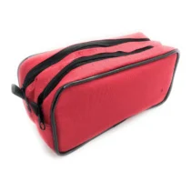 Estojo Vermelho E Preto C/ 2 Div. UN. - Ac Bag